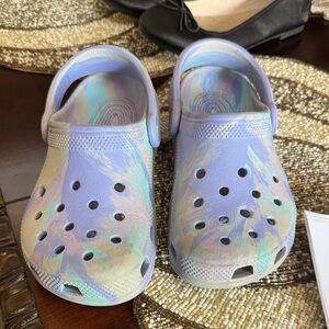 CROCS Kids Water Shoes in Pastel Multicolor